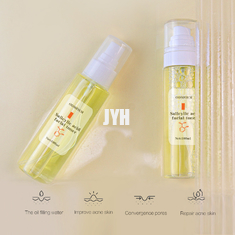 হাইড্রেটিং 100ML স্যালিসিলিক অ্যাসিড টোনার ব্রণ তৈলাক্ত ত্বকের জন্য OEM ODM