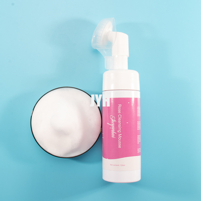 OEM Skincare 120ml ফোমিং ফেসিয়াল ক্লিনজার ব্ল্যাকহেড রিমুভার ফেস ওয়াশ