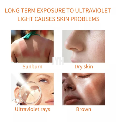 সানব্লক ওয়াটারপ্রুফ সানস্ক্রিন Spf50+ / Pa+++ বডি হোয়াইটিং