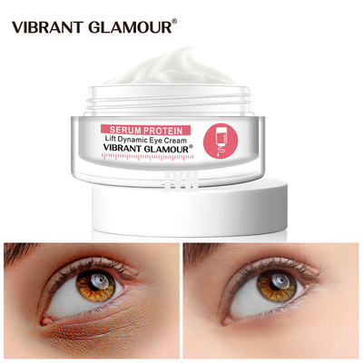 20g Eyecare কসমেটিক্স প্রোটিন ফার্মিং এবং লাইটেনিং ফাইন লাইন ময়শ্চারাইজিং আই ক্রিম