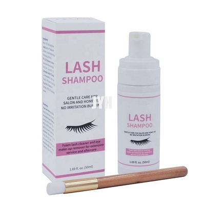60ml ভেগান আইল্যাশ এক্সটেনশন ক্লিনজার ল্যাশ শ্যাম্পু ল্যাশ ফোম ক্লিনজার