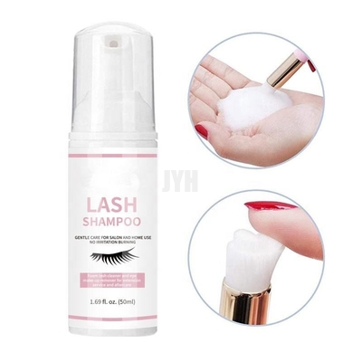 60ml ভেগান আইল্যাশ এক্সটেনশন ক্লিনজার ল্যাশ শ্যাম্পু ল্যাশ ফোম ক্লিনজার